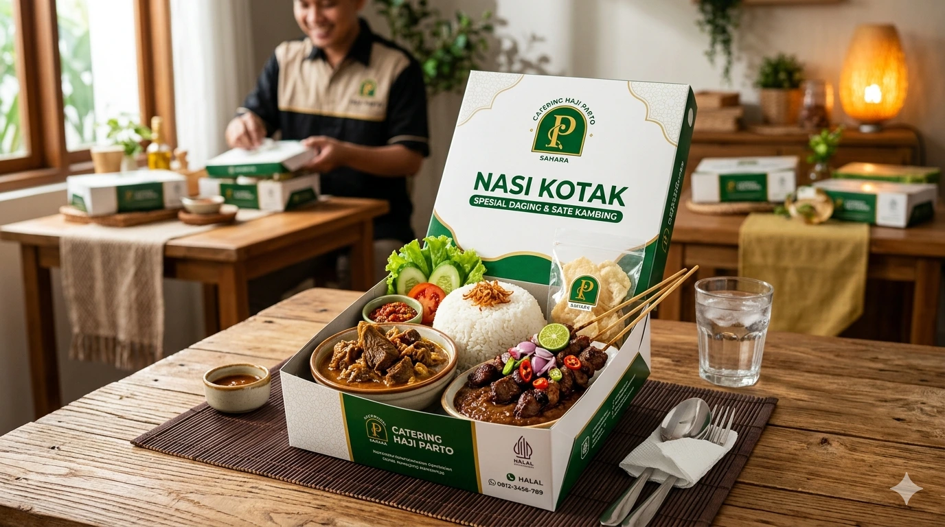 nasi kotak haji parto